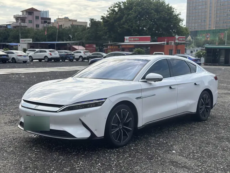 2020 BYD Han EV AWD High Performance Flagship, photographed on site in Foshan