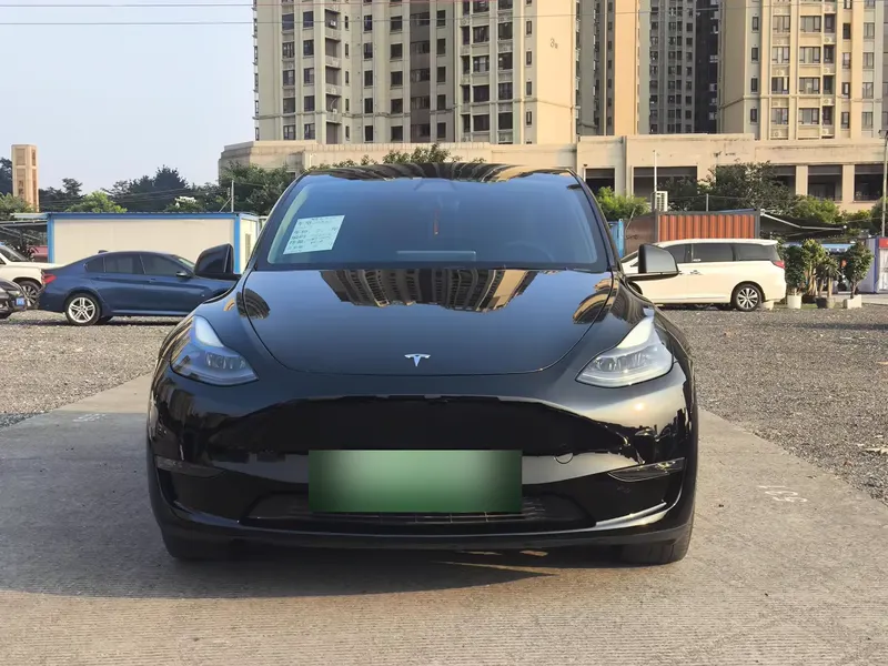 2021 Tesla Model Y Standard Range RWD — exterior photograph 1 of 9