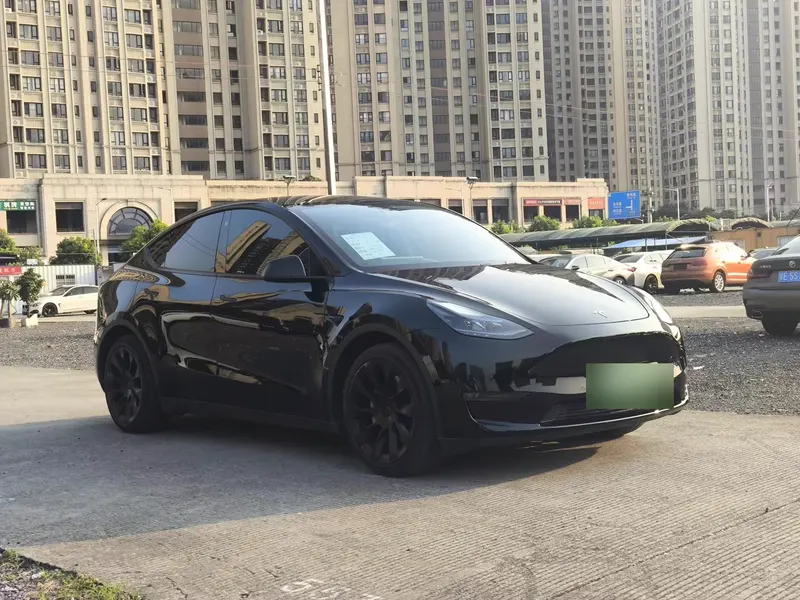 2021 Tesla Model Y Standard Range RWD — exterior photograph 3 of 9