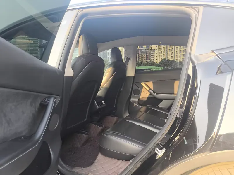 2021 Tesla Model Y Standard Range RWD, photographed on site in Foshan