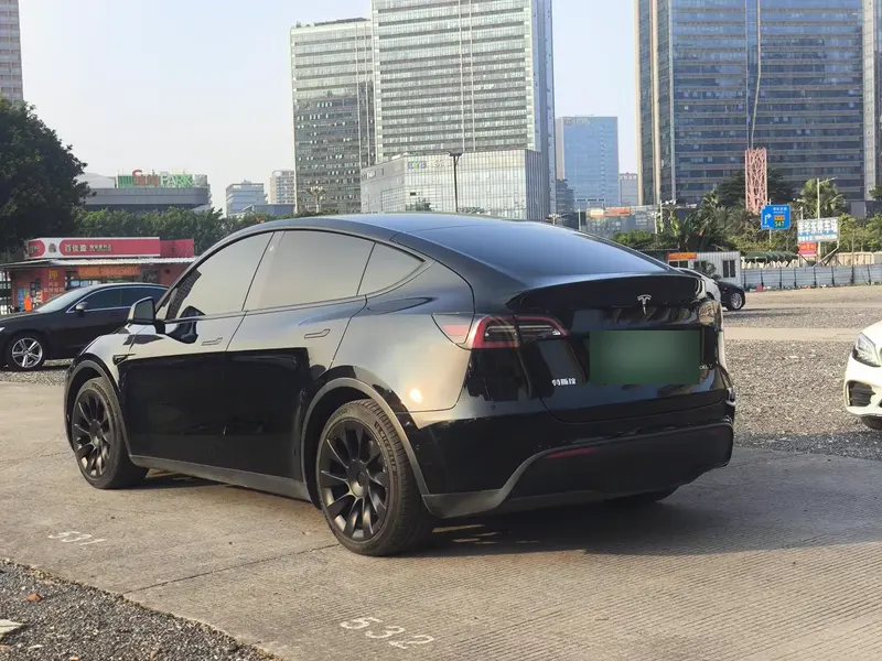 2021 Tesla Model Y Standard Range RWD — exterior photograph 8 of 9