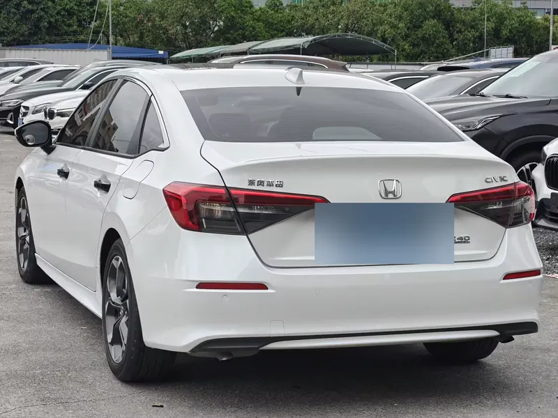 2022 Honda Civic 240TURBO CVT — exterior photograph 7 of 9