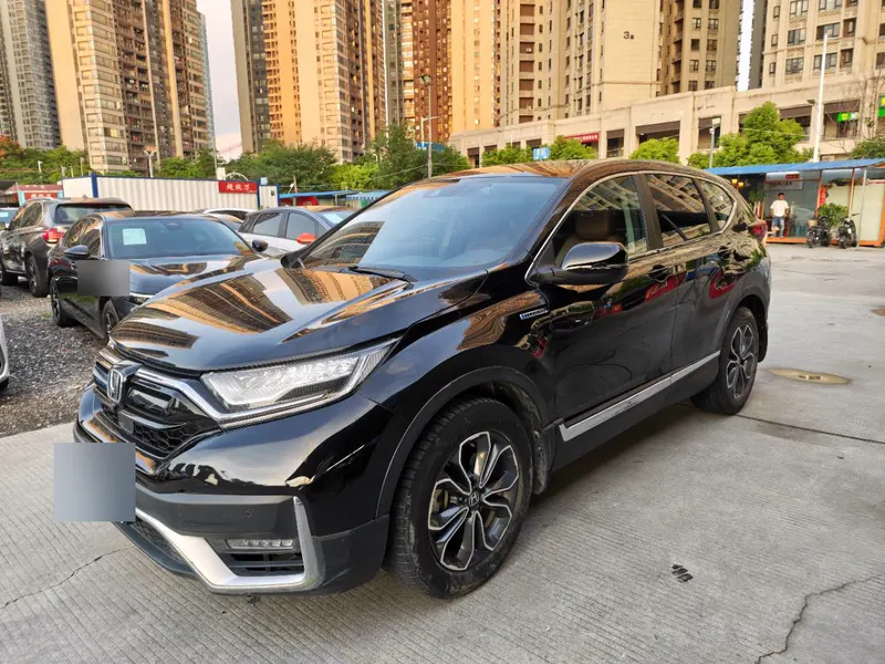 2021 Honda CR-V Hybrid 2.0L FWD — exterior photograph 3 of 9